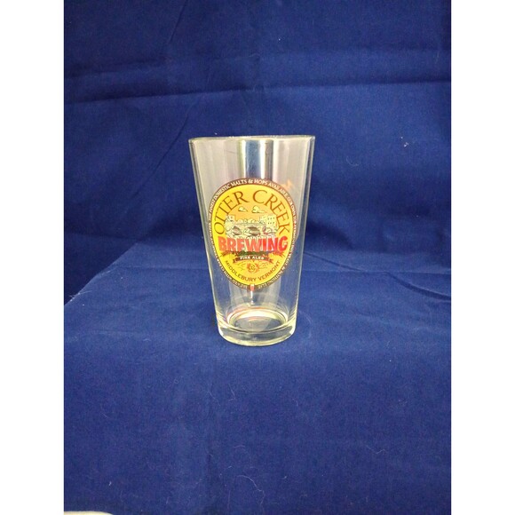 Otter Creek Brewing Fine Ales Pint Glass Middlebury Vermont - Picture 1 of 2